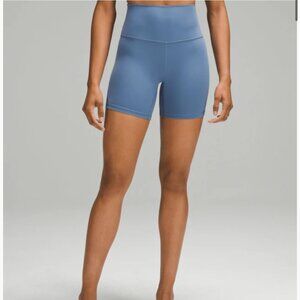 Lululemon Align High-Rise Short 8" Size 6 in Oasis Blue